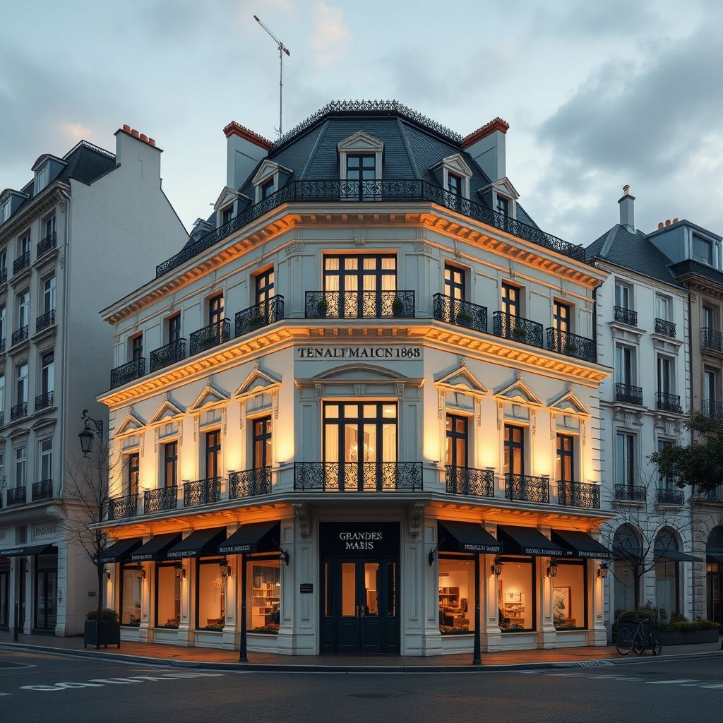 อิทธิพลของวัฒนธรรมฝรั่งเศสใน Grande Maison Paris